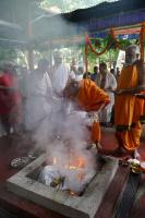 Rudra Homa (Picture Courtesy: Sanjana Hervatte Bantwal)
